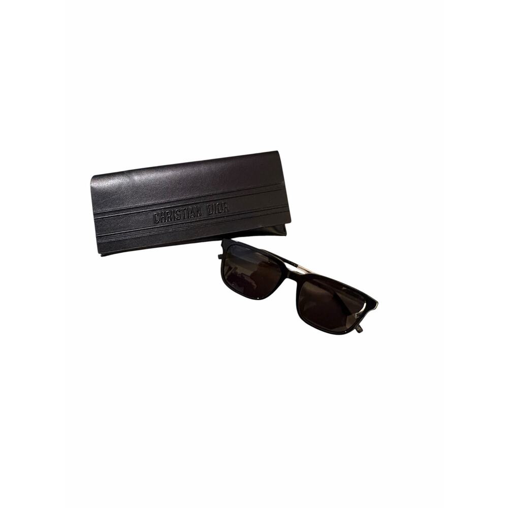 Christian Dior NWOT DiorTag SU Sunglasses in Black/Gold - Picture 2 of 14